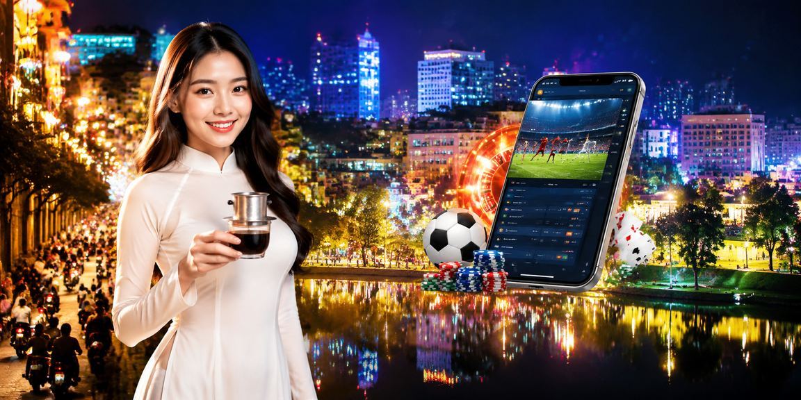 Người dùng Đà Lạt tìm hiểu điều khoản cá cược thể thao trong trang phục áo dài truyền thống