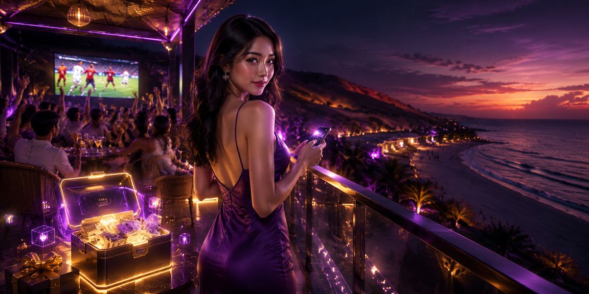 Người chơi trải nghiệm casino trên điện thoại tại bãi biển Mũi Né